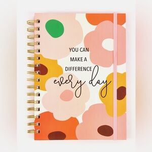 You Can Make A Difference Everyday Notebook/journal with Elastic Band